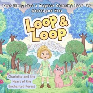 Loop, Loop & Loop & Loop: A Magical Coloring Book for Adults and Kids Featuring Charlotte, her friendly pink cat, and enchanting forest adventures for Relaxation, ... Creativity & Imagination. (Charlotte´s Tales) Loop, Loop & Loop & Loop: A Magical Coloring Book for Adults and Kids Featuring Charlotte, her friendly pink cat, and enchanting forest adventures for Relaxation, ... Creativity & Imagination. (Charlotte´s Tales)