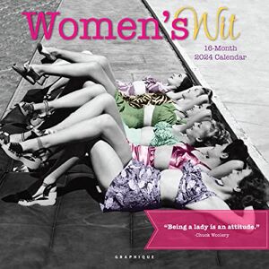 Graphique Women's Wit 2024 12 x 24 Inch Monthly Square Wall Calendar de France Humor Entertainment Companionship Graphique Women's Wit 2024 12 x 24 Inch Monthly Square Wall Calendar de France Humor Entertainment Companionship