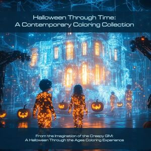 Parsons, Andrew Halloween Through Time: Contemporary Coloring Collection: Premium Adult Coloring Book Over 70 Images Spanning Halloween's Evolution (Creepy Compendium Coloring Books) Parsons, Andrew Halloween Through Time: Contemporary Coloring Collection: Premium Adult Coloring Book Over 70 Images Spanning Halloween's Evolution (Creepy Compendium Coloring Books)