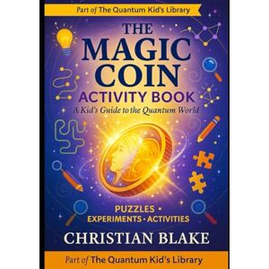 Blake, Christian Oswald The Magic Coin Activity Book: A Kid's Guide to the Quantum World Puzzles, Experiments & Activities (The Quantum Kid's Activity Book Series) Blake, Christian Oswald The Magic Coin Activity Book: A Kid's Guide to the Quantum World Puzzles, Experiments & Activities (The Quantum Kid's Activity Book Series)