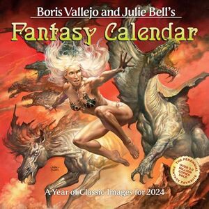Vallejo, Boris Boris Vallejo & Julie Bell's Fantasy Wall Calendar 2024: A Year of Classic Images for 2024 Vallejo, Boris Boris Vallejo & Julie Bell's Fantasy Wall Calendar 2024: A Year of Classic Images for 2024