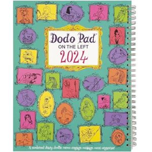 Dodo Pad Ltd The Dodo Pad ON THE LEFT Desk Diary 2024 Week to View, Calendar Year Diary: A Diary-Organiser-Planner Book for left handers for up to 5 people/activities. UK made, sustainable, plastic free Dodo Pad Ltd The Dodo Pad ON THE LEFT Desk Diary 2024 Week to View, Calendar Year Diary: A Diary-Organiser-Planner Book for left handers for up to 5 people/activities. UK made, sustainable, plastic free