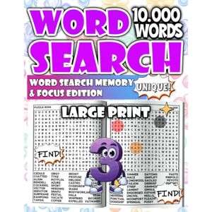 Salvatore, Modo Word Search Large Print – Memory & Focus Edition: Strengthen memory and sharpen concentration with stimulating word searches. (Word Search Large Print XXL – Relax & Train Your Brain) Salvatore, Modo Word Search Large Print – Memory & Focus Edition: Strengthen memory and sharpen concentration with stimulating word searches. (Word Search Large Print XXL – Relax & Train Your Brain)
