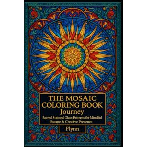 Flynn The Mosaic Coloring Book Journey: Sacred Stained Glass Patterns for Mindful Escape & Creative Presence: Adult Coloring Book of Intricate Mosaic & ... Stress Relief (The Coloring Rituals Series) Flynn The Mosaic Coloring Book Journey: Sacred Stained Glass Patterns for Mindful Escape & Creative Presence: Adult Coloring Book of Intricate Mosaic & ... Stress Relief (The Coloring Rituals Series)