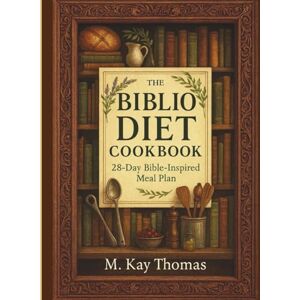 Thomas, M. Kay THE BIBLIO DIET COOKBOOK: Simple Bible-Inspired Meals to Reduce Inflammation, Support Longevity, And Nurture the Spirit Thomas, M. Kay THE BIBLIO DIET COOKBOOK: Simple Bible-Inspired Meals to Reduce Inflammation, Support Longevity, And Nurture the Spirit