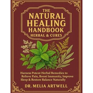 MELIA ARTWELL, Dr The Natural Healing Handbook Herbal & Cures: Harness Potent Herbal Remedies to Relieve Pain, Boost Immunity, Improve Sleep & Restore Balance Naturally MELIA ARTWELL, Dr The Natural Healing Handbook Herbal & Cures: Harness Potent Herbal Remedies to Relieve Pain, Boost Immunity, Improve Sleep & Restore Balance Naturally
