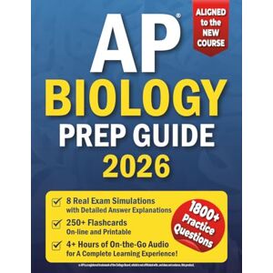 Publishing House, ADMISSION ACE AP BIOLOGY Prep Guide: Master Concepts Quickly & Cut Study Stress with Full-Length Practice Exam Simulations Excel Effortlessly in Biology & Achieve the Dream Score of 5 You Deserve – Confidently! Publishing House, ADMISSION ACE AP BIOLOGY Prep Guide: Master Concepts Quickly & Cut Study Stress with Full-Length Practice Exam Simulations Excel Effortlessly in Biology & Achieve the Dream Score of 5 You Deserve – Confidently!