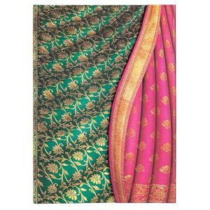 Paperblanks Hardcover Journal Ferozi Lined Midi (130 × 180 mm) (Varanasi Silks and Saris) Paperblanks Hardcover Journal Ferozi Lined Midi (130 × 180 mm) (Varanasi Silks and Saris)