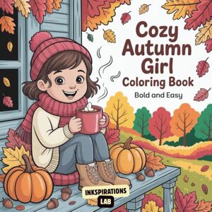 Lab, Inkspirations Cozy Autumn Girl Coloring Book Bold and Easy: A Relaxing and Cute Adult Coloring Pages Featuring Simple and Minimalist Scenes of a Comfy, Hygge Lifestyle for Stress Relief and Self Care Lab, Inkspirations Cozy Autumn Girl Coloring Book Bold and Easy: A Relaxing and Cute Adult Coloring Pages Featuring Simple and Minimalist Scenes of a Comfy, Hygge Lifestyle for Stress Relief and Self Care