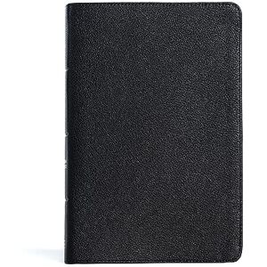 CSB Bibles by Holman CSB Giant Print Reference Bible, Black Genuine Leather CSB Bibles by Holman CSB Giant Print Reference Bible, Black Genuine Leather