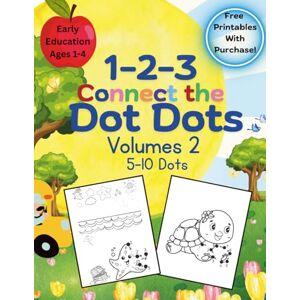 Note, Books Of 123 Connect the Dot Dots Second Volume with 5-10 Dots: A Fun Numbers Activity Book for Toddlers, Preschoolers & TK Ages 1–4 with Easy Dot-to-Dot ... Practice, and Fine Motor Skill Building Note, Books Of 123 Connect the Dot Dots Second Volume with 5-10 Dots: A Fun Numbers Activity Book for Toddlers, Preschoolers & TK Ages 1–4 with Easy Dot-to-Dot ... Practice, and Fine Motor Skill Building