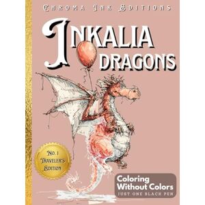 Editions, Chroma Ink Inkalia: Dragons – Ink Tracing Coloring Book for Teens and Adults Traveler’s Edition: A Creative and Relaxing Reverse Coloring Adventure to Trace ... Pen (Inkalia Premium Ink Tracing Editions) Editions, Chroma Ink Inkalia: Dragons – Ink Tracing Coloring Book for Teens and Adults Traveler’s Edition: A Creative and Relaxing Reverse Coloring Adventure to Trace ... Pen (Inkalia Premium Ink Tracing Editions)