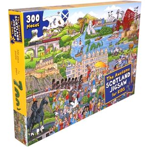 Floris Books The Awesome Scotland Jigsaw for Kids: 300 piece puzzle Floris Books The Awesome Scotland Jigsaw for Kids: 300 piece puzzle