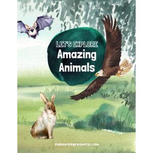 Jones, Amy Let's Explore Animals: FUN LEARNING RESOURCES, animal activity book, home schooling, animals facts (Let's Explore Workbooks) Jones, Amy Let's Explore Animals: FUN LEARNING RESOURCES, animal activity book, home schooling, animals facts (Let's Explore Workbooks)