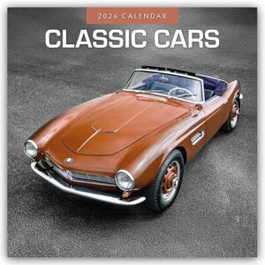 Red Robin Classic Cars 2026 Square Wall Calendar Red Robin Classic Cars 2026 Square Wall Calendar