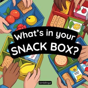 bimbilingui “What’s in Your Snack Box?”: Albo illustrato in inglese con attività e giochi pratici per imparare divertendosi attraverso lo Storytelling – dai 3 anni in su bimbilingui “What’s in Your Snack Box?”: Albo illustrato in inglese con attività e giochi pratici per imparare divertendosi attraverso lo Storytelling – dai 3 anni in su