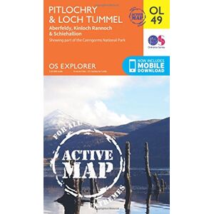 Ordnance Survey Pitlochry & Loch Tummel Map Weatherproof Aberfeldy, Kinloch Rannoch & Schiehallion OS Explorer Active Map OL49 Scotland ... Maps Adventure (OS Explorer Map Active) Ordnance Survey Pitlochry & Loch Tummel Map Weatherproof Aberfeldy, Kinloch Rannoch & Schiehallion OS Explorer Active Map OL49 Scotland ... Maps Adventure (OS Explorer Map Active)