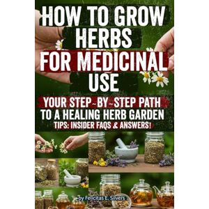 Silvers, Felicitas How to Grow Herbs for Medicinal Use: Unlock Nature’s Healing Power: Grow, Harvest & Use Medicinal Herbs to Boost Immunity, Relieve Stress, Support Digestion & Transform Your Health Naturally Silvers, Felicitas How to Grow Herbs for Medicinal Use: Unlock Nature’s Healing Power: Grow, Harvest & Use Medicinal Herbs to Boost Immunity, Relieve Stress, Support Digestion & Transform Your Health Naturally