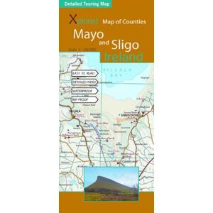 Xploreit Maps Xploreit Map of Counties Mayo and Sligo, Ireland. 1:100,000 Xploreit Maps Xploreit Map of Counties Mayo and Sligo, Ireland. 1:100,000