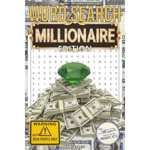 Puzzle Books, M&J Word Search Millionaire Edition: 56 Exclusive Word Search Puzzles with 336 Wealth-Inspired Words, Crafted on Premium Color Paper Puzzle Books, M&J Word Search Millionaire Edition: 56 Exclusive Word Search Puzzles with 336 Wealth-Inspired Words, Crafted on Premium Color Paper