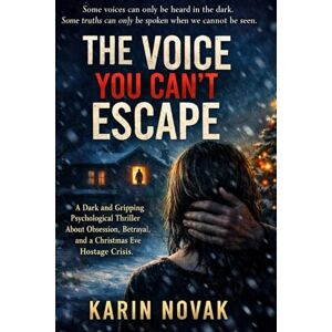 Novak, Karin The Voice You Can't Escape: A Dark and Gripping Psychological Thriller About Obsession, Betrayal, and a Christmas Eve Hostage Crisis Novak, Karin The Voice You Can't Escape: A Dark and Gripping Psychological Thriller About Obsession, Betrayal, and a Christmas Eve Hostage Crisis