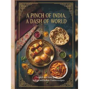 Khandekar, Mr Yash Suneel A Pinch of India, A Dash of World: A quick and easy guide to Indian and Indian-Fusion recipes Khandekar, Mr Yash Suneel A Pinch of India, A Dash of World: A quick and easy guide to Indian and Indian-Fusion recipes
