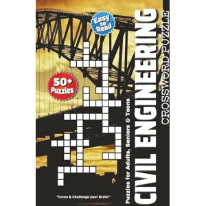shop, RYLN Civil Engineering Crossword Puzzle Book: Crossword Puzzle Book about Bridges, Concrete, Blueprints, and More 6x9 inches, 110 Pages 50+ Puzzles – A ... Gift for Vacations, Holidays, and Relaxation shop, RYLN Civil Engineering Crossword Puzzle Book: Crossword Puzzle Book about Bridges, Concrete, Blueprints, and More 6x9 inches, 110 Pages 50+ Puzzles – A ... Gift for Vacations, Holidays, and Relaxation