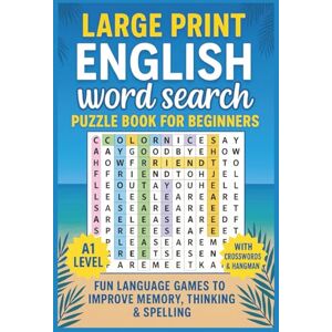 English, Open English Brain Games for Beginners: Word Search, Crossword, Hangman & Scramble to Boost Vocabulary, Spelling, and Memory – Fun ESL Activities for Kids, Teens & Adults English, Open English Brain Games for Beginners: Word Search, Crossword, Hangman & Scramble to Boost Vocabulary, Spelling, and Memory – Fun ESL Activities for Kids, Teens & Adults
