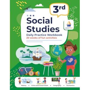 ArgoPrep 3rd Grade Social Studies: Daily Practice Workbook 20 Weeks of Fun Activities History Civic and Government Geography Economics + Video ... Each Question (Social Studies by ) ArgoPrep 3rd Grade Social Studies: Daily Practice Workbook 20 Weeks of Fun Activities History Civic and Government Geography Economics + Video ... Each Question (Social Studies by )