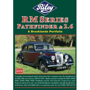 Brooklands Books Ltd Riley RM Series Pathfinder & 2.6: Road Test Book Brooklands Books Ltd Riley RM Series Pathfinder & 2.6: Road Test Book