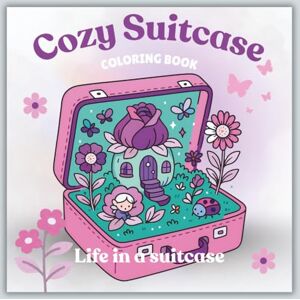 Corner, Designistry Magical Suitcase Worlds Coloring Book for Kids and Adults – 26 Whimsical Scenes with Fairies, Castles, Animals & Cozy Adventures Fun Travel Fantasy Coloring for Ages 4–8 Cute & Easy Designs Corner, Designistry Magical Suitcase Worlds Coloring Book for Kids and Adults – 26 Whimsical Scenes with Fairies, Castles, Animals & Cozy Adventures Fun Travel Fantasy Coloring for Ages 4–8 Cute & Easy Designs