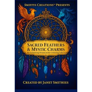 Smithies, Janet Sacred Feathers & Mystic Charms: An Enchanting Dreamcatcher Colouring Collection Smithies, Janet Sacred Feathers & Mystic Charms: An Enchanting Dreamcatcher Colouring Collection