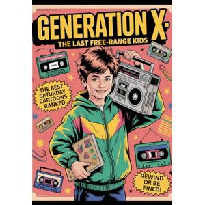 Hanes, Trevor Generation X: The Last Free-Range Kids: From Mixtapes to Blockbuster Nights: A Funny Gen X Story of Growing Up Free-Range in the 80s and 90s Hanes, Trevor Generation X: The Last Free-Range Kids: From Mixtapes to Blockbuster Nights: A Funny Gen X Story of Growing Up Free-Range in the 80s and 90s