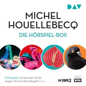 Houellebecq, Michel Die Hörspiel-Box: Hörspiele mit Sylvester Groth, Jürgen Tarrach, Blixa Bargeld u.v.a. (7 CDs) Houellebecq, Michel Die Hörspiel-Box: Hörspiele mit Sylvester Groth, Jürgen Tarrach, Blixa Bargeld u.v.a. (7 CDs)