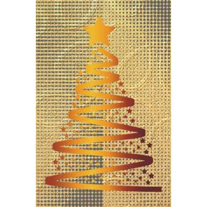 ros, manny Christmas Gold pattern Journal Book: Notebook Diary Memory Book Hardcover ros, manny Christmas Gold pattern Journal Book: Notebook Diary Memory Book Hardcover