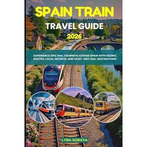 Soraya, Lyra SPAIN TRAIN TRAVEL GUIDE 2026: Experience Epic Rail Journeys Across Spain with Scenic Routes, Local Secrets, and Must- Visit Rail Destination Soraya, Lyra SPAIN TRAIN TRAVEL GUIDE 2026: Experience Epic Rail Journeys Across Spain with Scenic Routes, Local Secrets, and Must- Visit Rail Destination