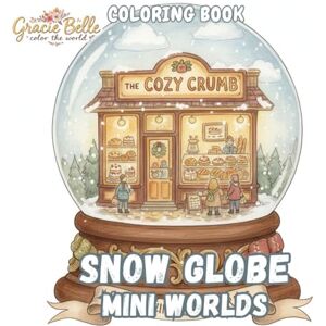 Belle, Gracie Snow Globe Mini Worlds Coloring Book: Enchanting Winter Scenes and Magical Mini Worlds to Color and Dream Belle, Gracie Snow Globe Mini Worlds Coloring Book: Enchanting Winter Scenes and Magical Mini Worlds to Color and Dream