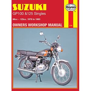 Haynes Suzuki GP100 & 125 Singles (78-93) Repair Manual Haynes Suzuki GP100 & 125 Singles (78-93) Repair Manual