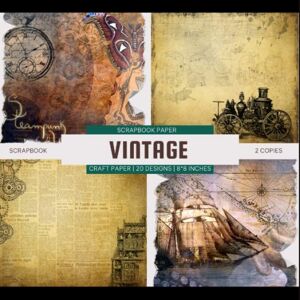 Publishing, Jikakamue Vintage Steampunk Scrapbook Paper: Vintage Papers For Scrapbooking 20 Designs Publishing, Jikakamue Vintage Steampunk Scrapbook Paper: Vintage Papers For Scrapbooking 20 Designs