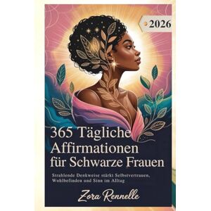 Rennelle, Zora 365 Tägliche Affirmationen für Schwarze Frauen 2026: Strahlende Denkweise stärkt Selbstvertrauen, Wohlbefinden und Sinn im Alltag Rennelle, Zora 365 Tägliche Affirmationen für Schwarze Frauen 2026: Strahlende Denkweise stärkt Selbstvertrauen, Wohlbefinden und Sinn im Alltag