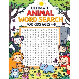 Sprout, Sunny Ultimate Animal Word Search Puzzles for Kids Ages 4-8: Fun Educational Activity Book for Kindergarten to Grade 2 Learn Spelling, Discover Wildlife, ... Thinking Skills (Perfect for Home & Trav Sprout, Sunny Ultimate Animal Word Search Puzzles for Kids Ages 4-8: Fun Educational Activity Book for Kindergarten to Grade 2 Learn Spelling, Discover Wildlife, ... Thinking Skills (Perfect for Home & Trav