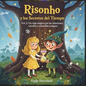 Hartzfield, Emily Risonho y los Secretos del Tiempo: Vol. 2: Un viaje mágico por las estaciones, estrellas y maravillas antiguas (Las Aventuras de Risonho, el Duende Risueño) Hartzfield, Emily Risonho y los Secretos del Tiempo: Vol. 2: Un viaje mágico por las estaciones, estrellas y maravillas antiguas (Las Aventuras de Risonho, el Duende Risueño)
