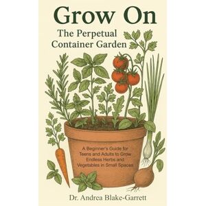 BLAKE-GARRETT, Dr. ANDREA Grow On! The Perpetual Container Garden: A Beginner's Guide for Teens and Adults to Grow Endless Herbs and Vegetables in Small Spaces BLAKE-GARRETT, Dr. ANDREA Grow On! The Perpetual Container Garden: A Beginner's Guide for Teens and Adults to Grow Endless Herbs and Vegetables in Small Spaces