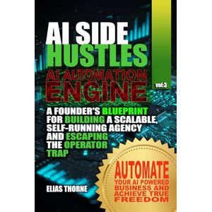 Thorne, Elias AI Side Hustles The Automation Engine: A Founder's Blueprint For Building A Scalable Self-Running Agency and Escaping The Operator Trap: Automate ... To Make Money and Achieve Finacial Freedom) Thorne, Elias AI Side Hustles The Automation Engine: A Founder's Blueprint For Building A Scalable Self-Running Agency and Escaping The Operator Trap: Automate ... To Make Money and Achieve Finacial Freedom)