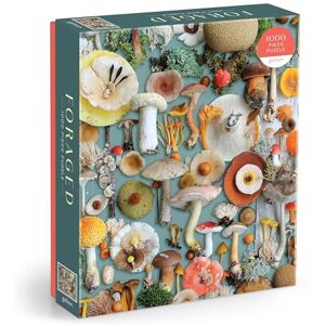 Galison Foraged – 1000 Piece Puzzle Fun and Challenging Activity with Bright and Bold Artwork of A Mushroom Collection for Adults and Families Galison Foraged – 1000 Piece Puzzle Fun and Challenging Activity with Bright and Bold Artwork of A Mushroom Collection for Adults and Families