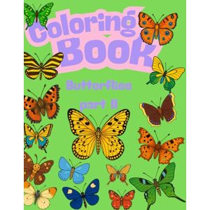G, E Coloring Book: A Magical Animal Series for Curious Kids: Butterflies (part two) G, E Coloring Book: A Magical Animal Series for Curious Kids: Butterflies (part two)
