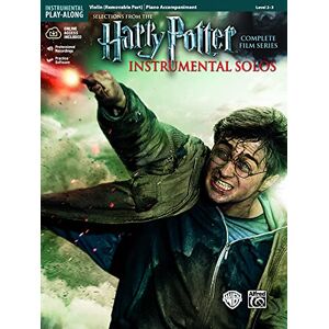 Staff, Alfred Publishing Harry Potter Instrumental Solos for Strings: Violin (Book & CD): From the Complete Film Series (Instrumental Solo Series) Staff, Alfred Publishing Harry Potter Instrumental Solos for Strings: Violin (Book & CD): From the Complete Film Series (Instrumental Solo Series)