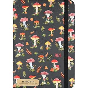 Peter Pauper 2026 Mushrooms Weekly Planner (16 months, Sept 2025 to Dec 2026) Peter Pauper 2026 Mushrooms Weekly Planner (16 months, Sept 2025 to Dec 2026)