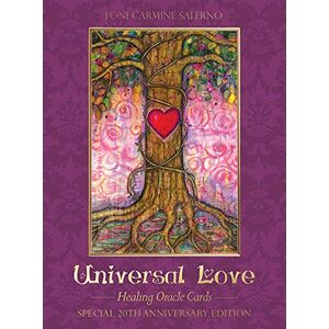 Toni Universal Love Special 20th Anniversary Edition: Healing Oracle Cards 45 colour cards with gold foil and 72-page guidebook set Toni Universal Love Special 20th Anniversary Edition: Healing Oracle Cards 45 colour cards with gold foil and 72-page guidebook set