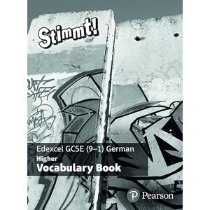 Weir, Melissa Stimmt! Edexcel GCSE German Higher Vocab Book (pack of 8) Weir, Melissa Stimmt! Edexcel GCSE German Higher Vocab Book (pack of 8)